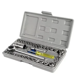 Professional 40PCS 3 8 Auto Repair Hand Tools Metal Socket Wrench Sets