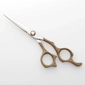 Professional 5.75 Inch Barber Scissors High Quality Japanese VG10 Steel Hairdressing Shears with Rosewood Handle