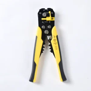 Professional 8 in 1 Foldable Serrated Wire Stripper Crimper Multi Function Hand Tool TPR Soft Grip Handle Stainless Steel