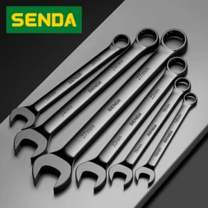 Professional Auto Repair Tool Quality Steel Combination Spanner Ratchet Socket Wrench Adjustable Wrench Combination Wrench