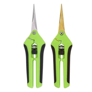 Professional Bonsai Pruner with Stainless Steel Blade Spring Gardening Curved Grape Tree Shears