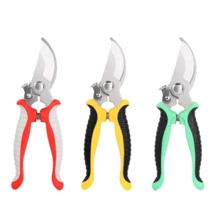 Professional Bypass Pruner Hand Shears Tree Trimmers Secateurs Hedge Garden Shears Clippers for Plants Gardening Trimming