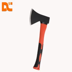Professional Carbon Steel Multi Functional Survival Axe Outdoor DIY Wood Chopping Hatchet Wooden Fiberglass Handle OEM Cutting