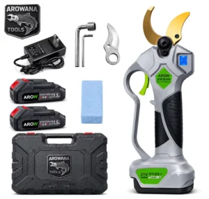 Professional Cordless Electric Pruning Shears Brushless Motor 35mm Battery Powered Garden Pruner