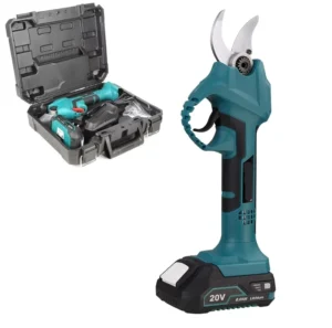 Professional Cordless Electric Scissors Pruner with LED Display Battery Power Tree Pruner