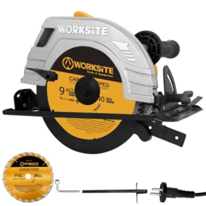 Professional Electric Wood and Metal Saw 9″ Wet Stone Wood Cutting Portable 220V Power Circular Saw