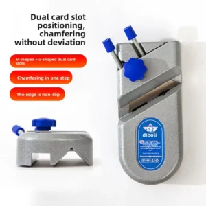 Professional Factory Direct Dual Slot Chamfer Plane Woodworking Edge Trimmer V U Shaped Hand Planer for Furniture Cabinet DIY