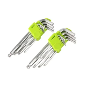 Professional Factory OEM Multi Functional Hand Tool Hex Key Allen Wrench Set L Handle Allen Hex Ball Head Wrench Set