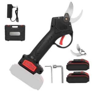 Professional Garden Pruner Battery Rechargeable Fruit Pruning Shears Tools 25 35MM Portable Electric Pruning Scissors