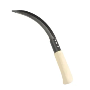 Professional Grain Grass Sickle with Wooden Handle for Farm Garden Agriculture Use