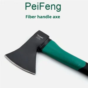 Professional Industrial Grade Durable Fiberglass Handle DIY Camping Outdoor Wood Cutting Axe 45# Carbon Steel 600g 1800g 2000g