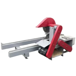 Professional Log Sliding Table Saw for Hardwood and Softwood Cutting Double Circular Blade Saw Machine for Timber Mill