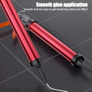 Professional Manual Caulk Gun Durable Aluminum Tube Caulking Gun for Silicone Adhesive and Sealant Application