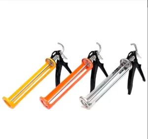 Professional Manual Stainless Steel D Handle Caulk Gun Tool 300ml Silicone Sealant Spray with Custom Service