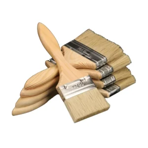 Professional Multifunctional Paint Brush with Plastic Fibers Solid Wood Handle for Wall Decoration and Home DIY Painting