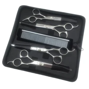 Professional Pet Grooming Scissors Shears Hair Cutting Scissor Set for Dog Cat