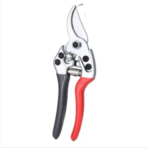 Professional Sharp Bypass Pruners Hand Shears for Garden Pruning DIY Grade with Plastic and Rubber Handle Material