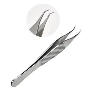 Professional Stainless Steel Pointed Tweezers Precision Eyebrow Hair Removal Tool for Eyelash Extensions