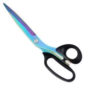 Professional Stainless Steel Tailor Scissors Fabric Cutting Scissors with Plastic Handle