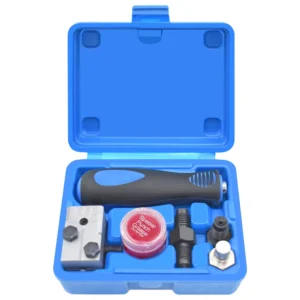 Professional Steel Brake Tube Flaring Tool Kit and Brake Line Flaring Tool Kit for Universal Fitment Vehicles