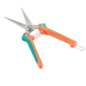Pruning Shear Steel Blade Hand Pruner Straight Edge Scissors
