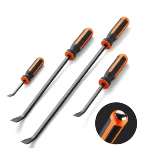 Pry Bar Set, Heavy Duty Pry Bar 4 Piece Mechanic Hand Tools