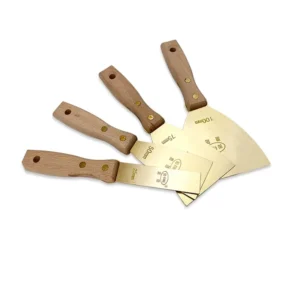 Putty Knife Brass Scraper Wooden Handle Non Sparking Tool
