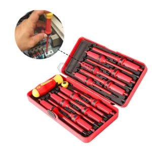 Qixin China Custom Household Tool Chrome Vanadium Steel Professional Electrician VDE Screw Driver
