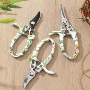 Quality Floral Flower Bushes Roses Fruit Trees Pruner Scissors Strong Garden Pruning Shears
