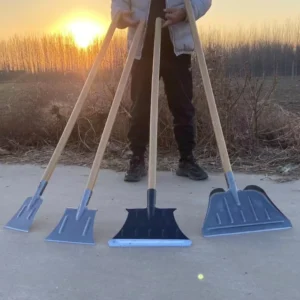 Quenched Thickened Manganese Steel Ice Breaking Shovel Household Wall Dust Scraping Snow Spade Heavy Duty Ice Removing Scraper