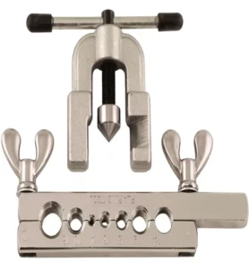 RGFROST Auto Air Conditioning AC Parts 24V Hydraulic Flaring Tool for Toyota Car Bus R134a Refrigerant Hose Air Compressor Type