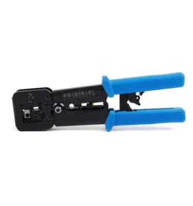 RJ45 Crimp Tool All in One Crimper Pass Through EZ CAT5e CAT6 Network Cable UTP STP Wire Crimping Tool