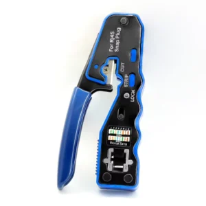 RJ45 EZ Crimping Network Cable Plier Tool CAT5E CAT6 CAT7 Cable Crimper with OEM Support