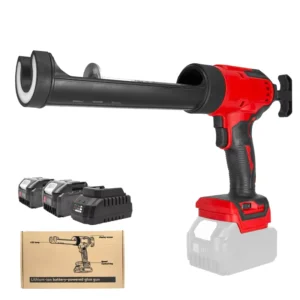 Rechargeable Electric Caulking Gun Digital Display Auto Soft Hard Glue Waterproof Leak Repair Machine for Construction