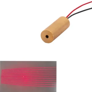 Red Laser Module 10mW 650nm Red Dot line DOE Cross Laser Module 11 Linear Diffractive Optics Laser Module