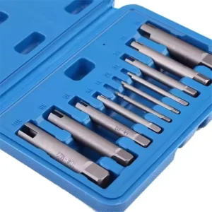 Removal Tools for M4-m24 Stripped Screw Tap Extractor Set Broken Head Bolt Taps Remover 10Pcs Screw Tap Extractors Kit