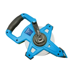 Retractable Wheel Tape Measure Metric and Inch 30m Fiberglass Measuring Tapes for Construction
