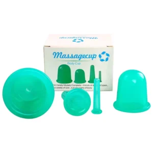 Reusable Medical Grade Body Massage Cup Set Silicone Vacuum Suction Facial Cupping Cups
