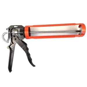 Rotary Caulking Glue Gun Heavy Duty Manual Metal 11” OEM Construction Suppliers Pneumatic and Manual Gun for Sealants 620g 26 1