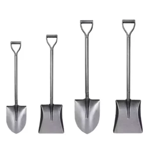 Round Point D Handle Shovel with Steel Handle Hand Tool Iron Steel Shovel S501MBY S502MBY S503MBY S518MBY S519MBY