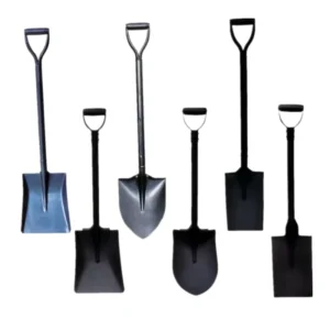Round & Square Shovels with Handle Factory Price for Africa and East Middle Market