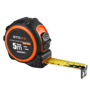 Rubber Tape Measure 3m 5m 7.5m 8m 10m Metric and Inches Stainless Steel
