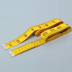 Ruler Measuring Clothes Tailor’s Sewing Double Scale Soft Fiberglass Blade Self-winding 3 Meters Inches