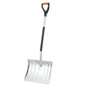 S type Aluminum Snow Shovel Snow Spade with Bend Aluminum Tube Handle