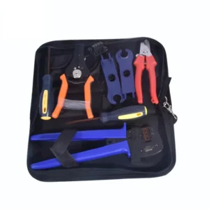 SNSTK 2 Photovoltaic Connector Crimping Tool Set Solar Energy Terminal Crimper Wrench Wire Stripper Pliers Crimp Range 2.5 4 6mm