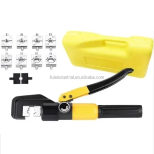 SS Decking Railing Hardware Wire Rope Swaging 10Ton Hydraulic Hand Cable Terminal Crimper Crimping Tool Wire Rope Clamp