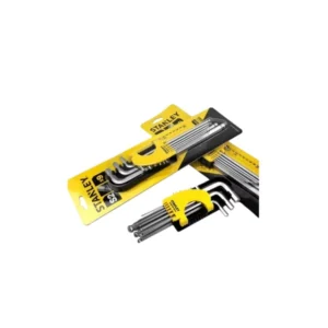 STMT94158 8 Lug Wrench 9 Piece Metric Extra Long Ball End Hex Key Set 1.5-10mm Industrial Grade Allen Wrenches