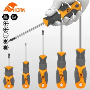 Screw Driver TPR Handle Impact Screwdriver Tool Set