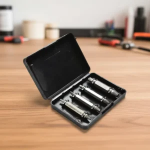 Screw Extractor Broken Bolt Stripped Set Stud Slip Teeth Demolish Remover S2 Material 2 in Drive Size for Disassembly