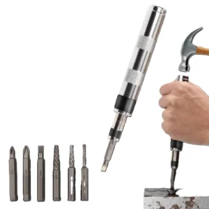 Screw Removal Tapping Screwdriver Screw Rust Removal Device Screw Slide Wire Removal Device